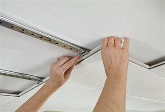 Drop ceiling install